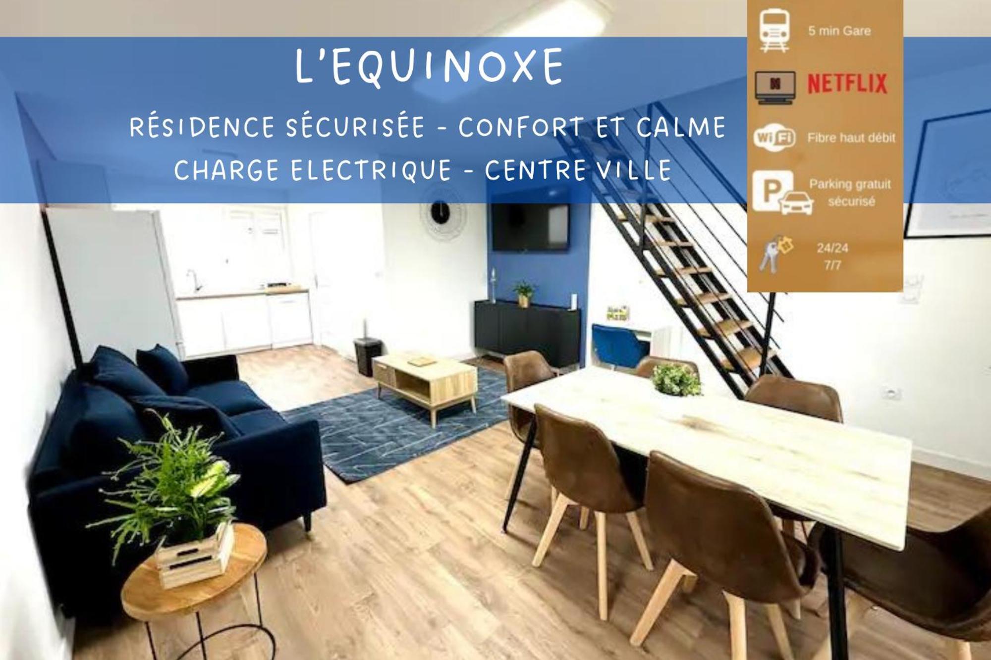 L'Equinoxe - Parking Prive - Zapart'Hotels Malesherbes Bagian luar foto